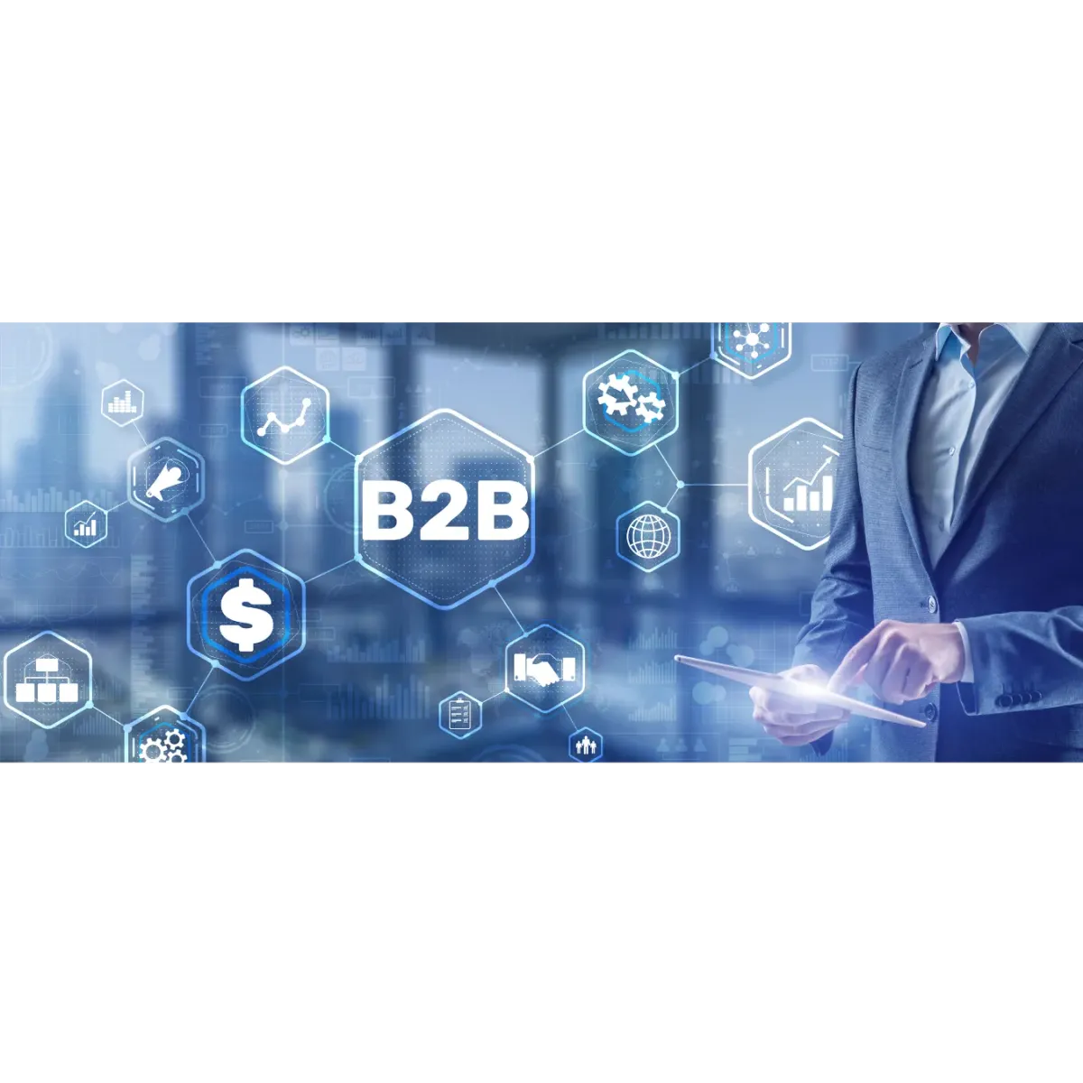 B2B software sales model