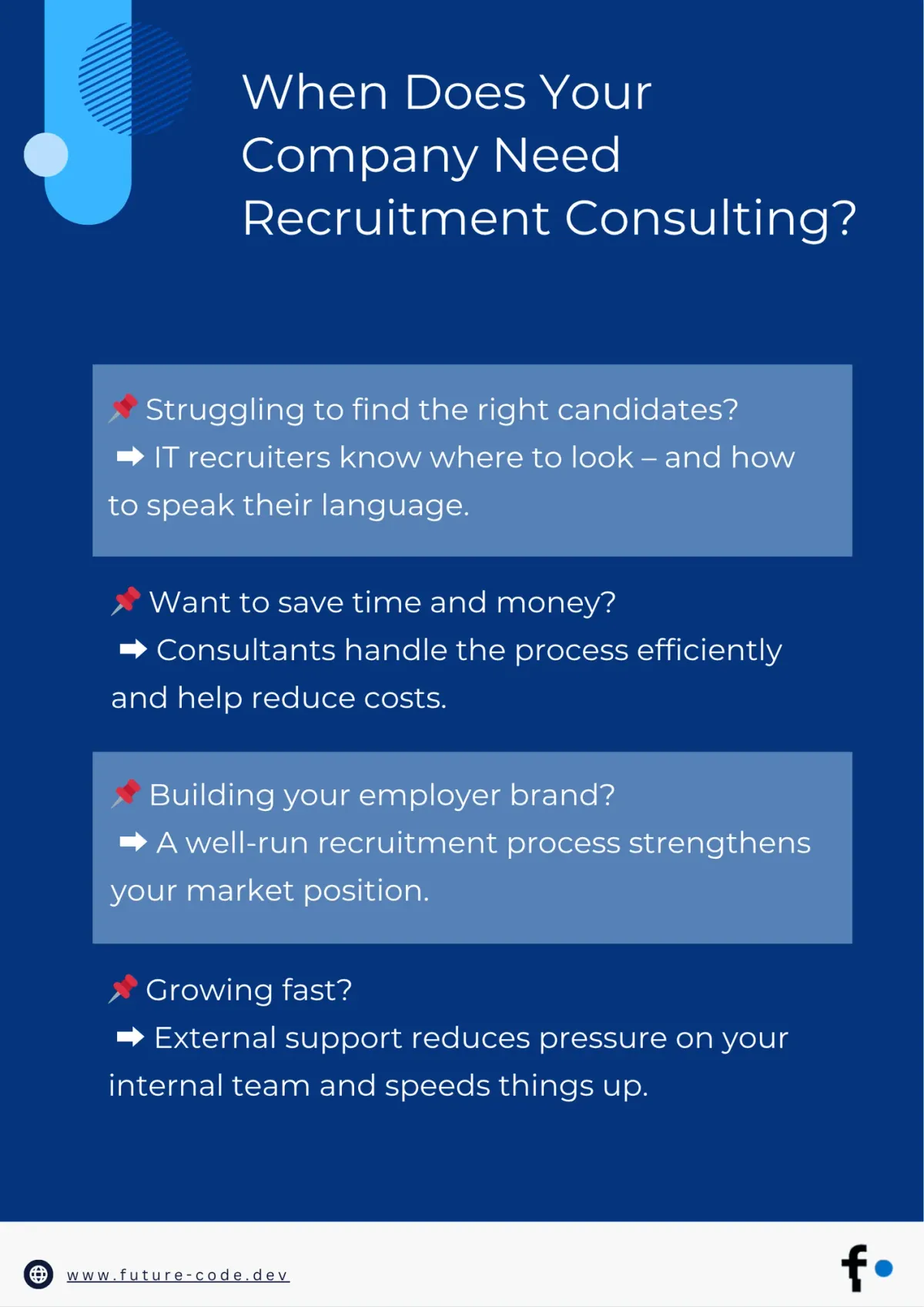 Recruitment consulting in the IT industry - a team tailored to your needs&nbsp